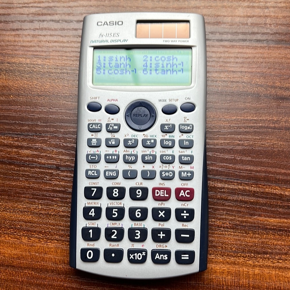 Casio scientific calculator tx-115ES
